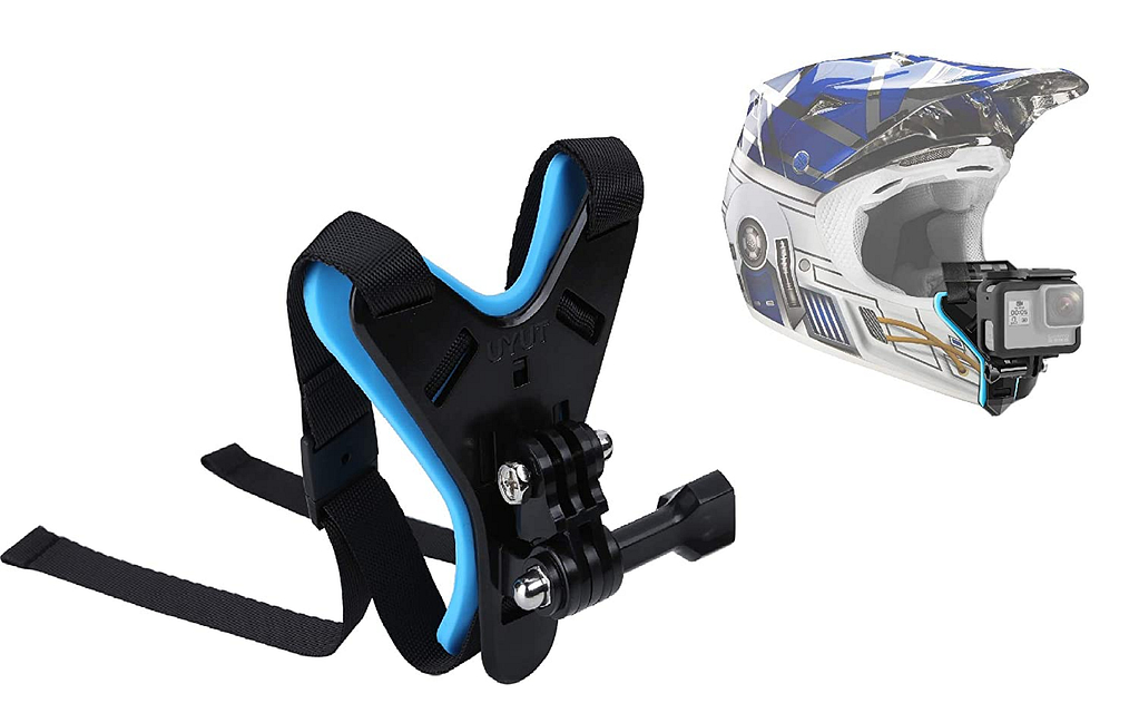 Helmet Chin Strap Mount for GoPro & All Action Cameras